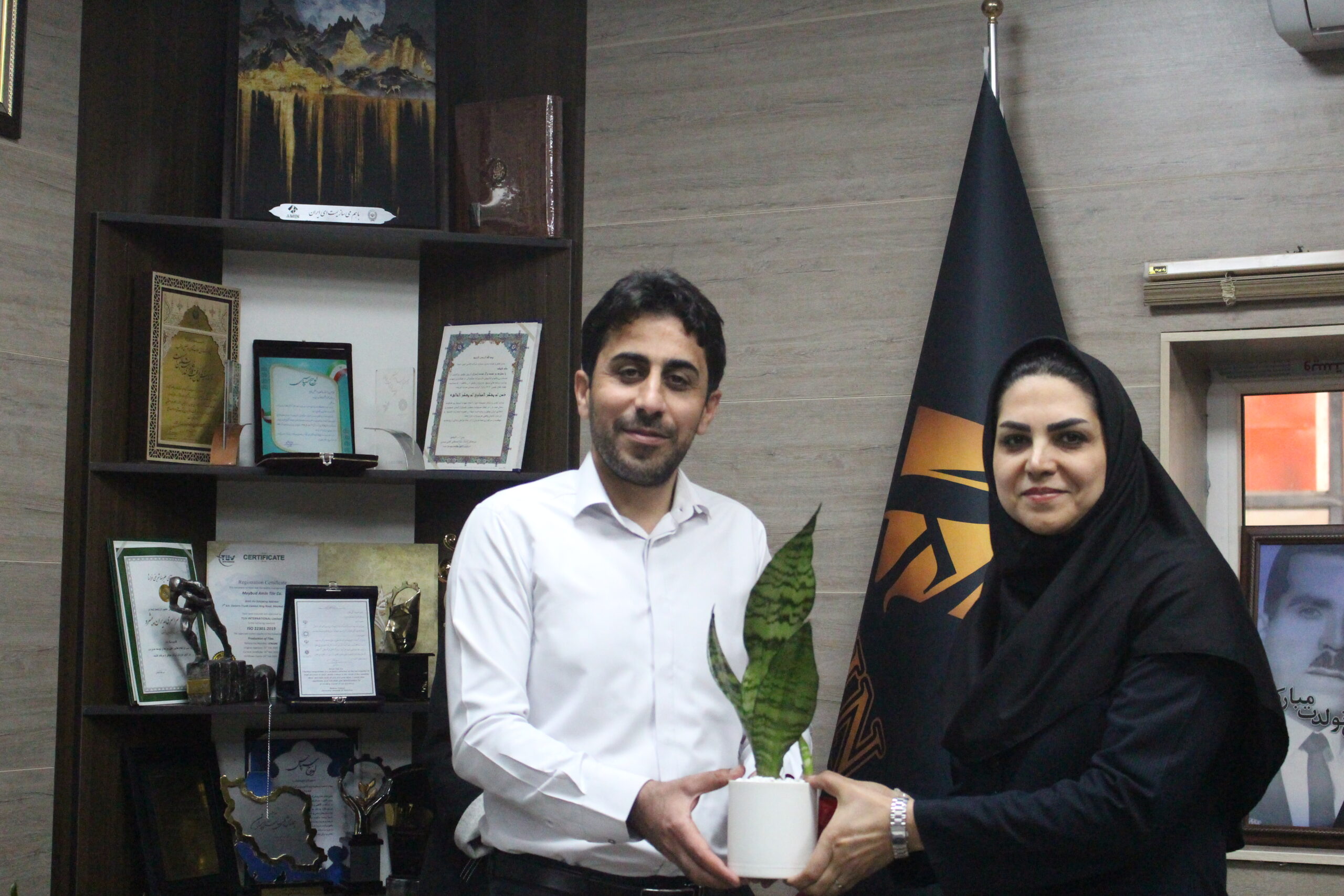 گرامیداشت روز دانشجو در کاشی امین میبد